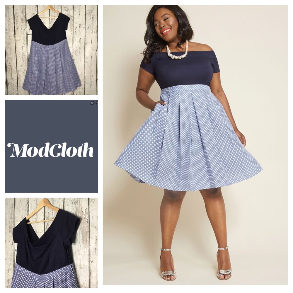 ModCloth Double the Lovely A line dress